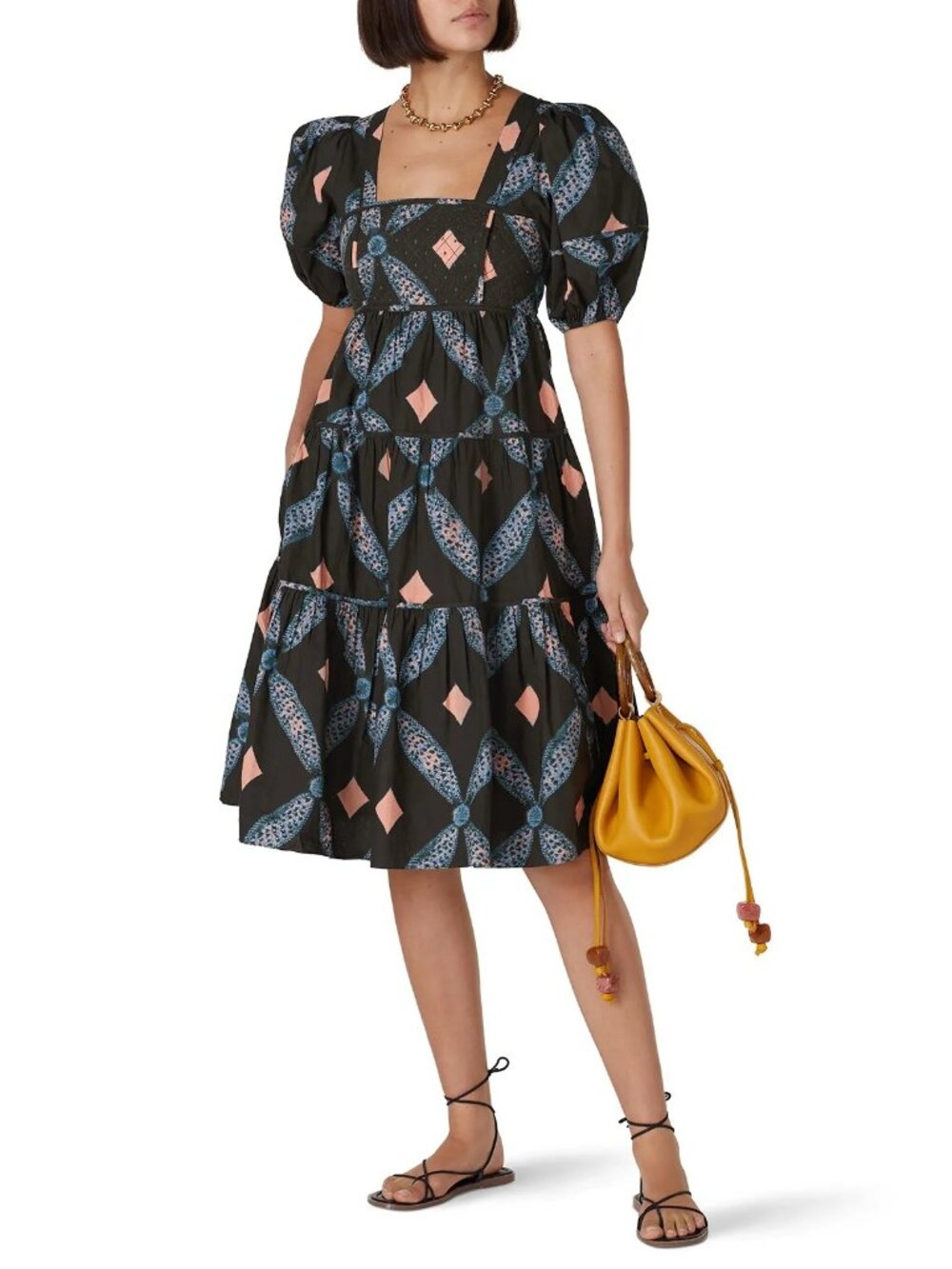 R-249. Ulla Johnson Printed Nora Dress